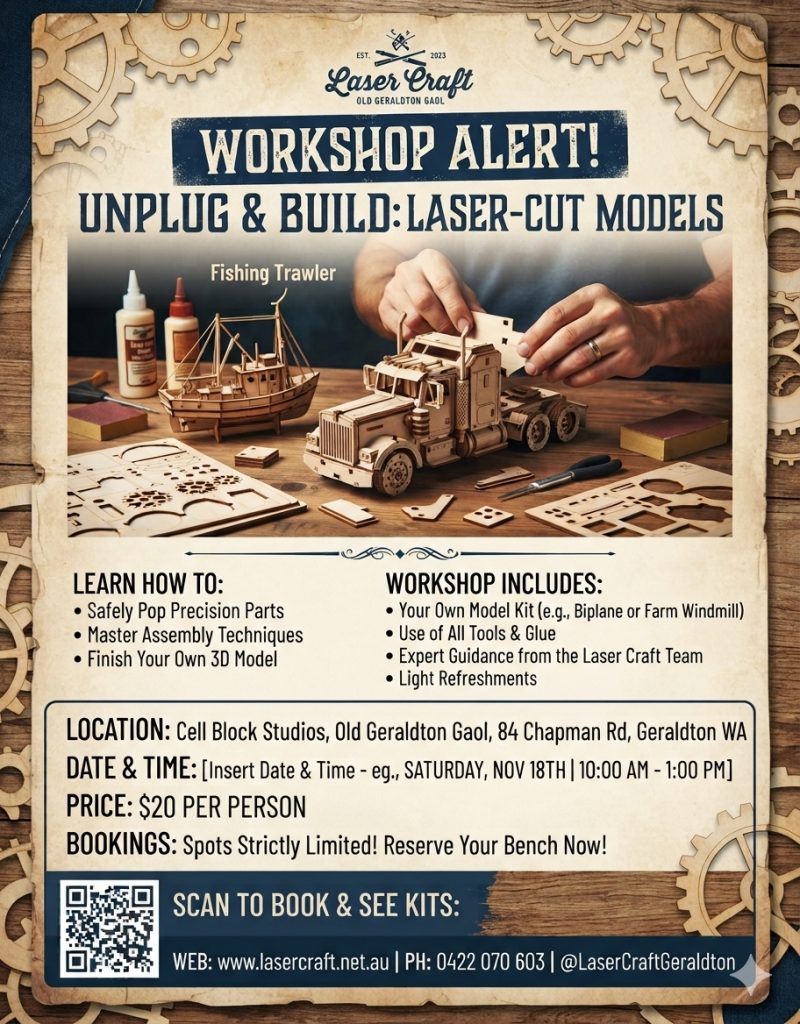 Lasercraft flyer